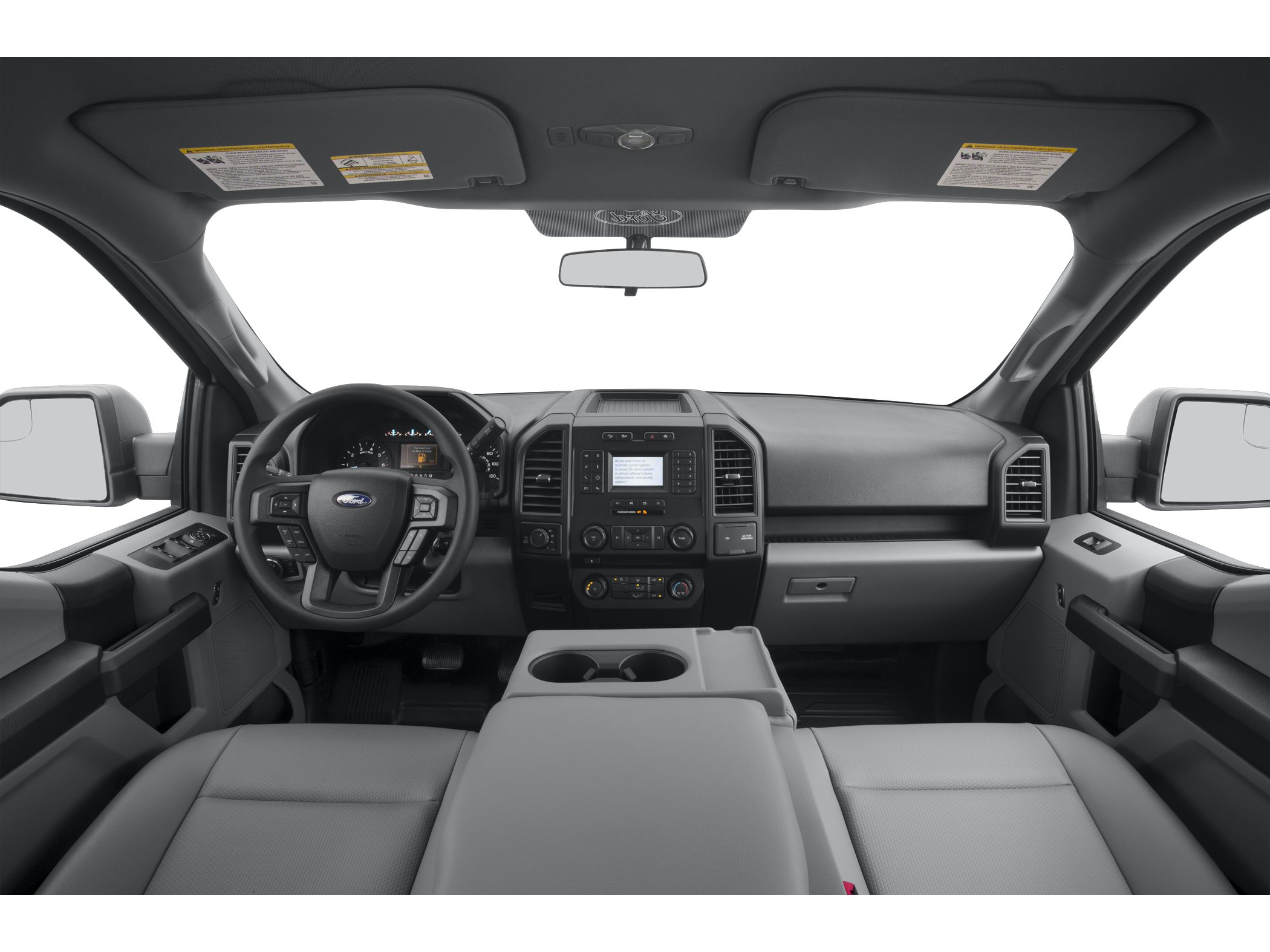 Gray 2018 Ford F-150 Pickup Truck Four-Wheel Drive 6-Speed Automatic