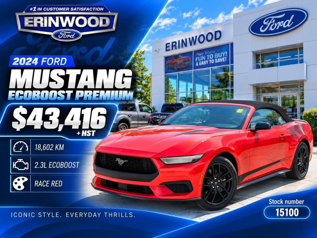 2024 Ford Mustang EcoBoost Premium Convertible RWD