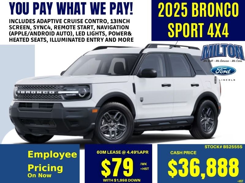 2025 Ford Bronco Sport