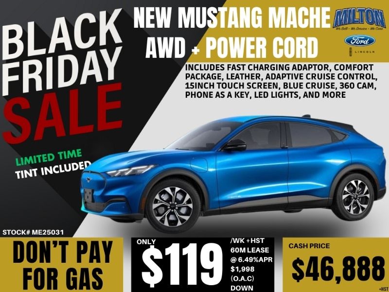 2025 Ford Mustang Mach-E