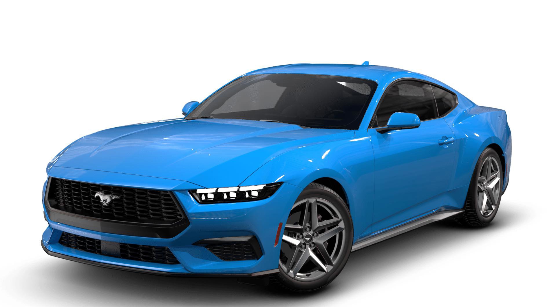 Grabber Blue Metallic 2026 Ford Mustang Coupe Rear-Wheel Drive Automatic