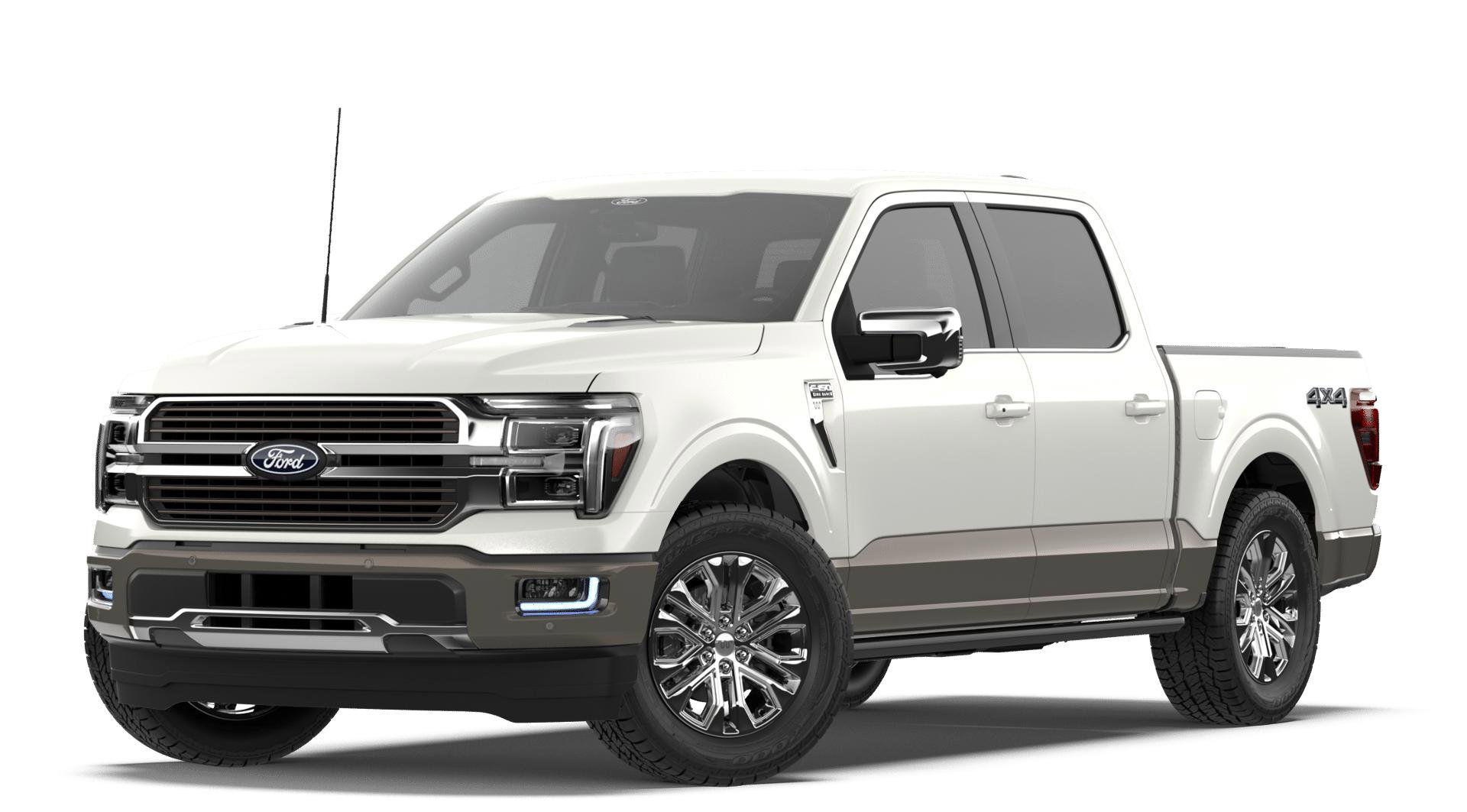 Star White Metallic Tri-Coat 2026 Ford F-150 Pickup Truck Four-Wheel Drive Automatic