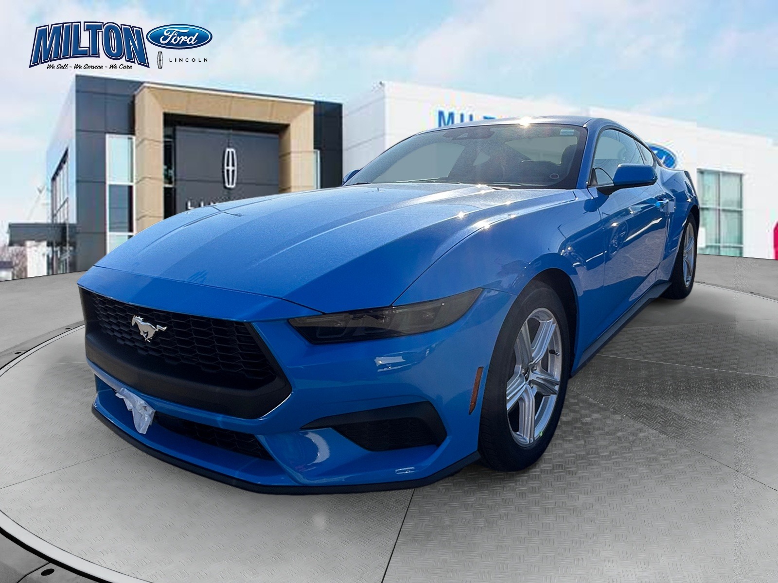 Grabber Blue Metallic 2026 Ford Mustang Coupe Rear-Wheel Drive Automatic