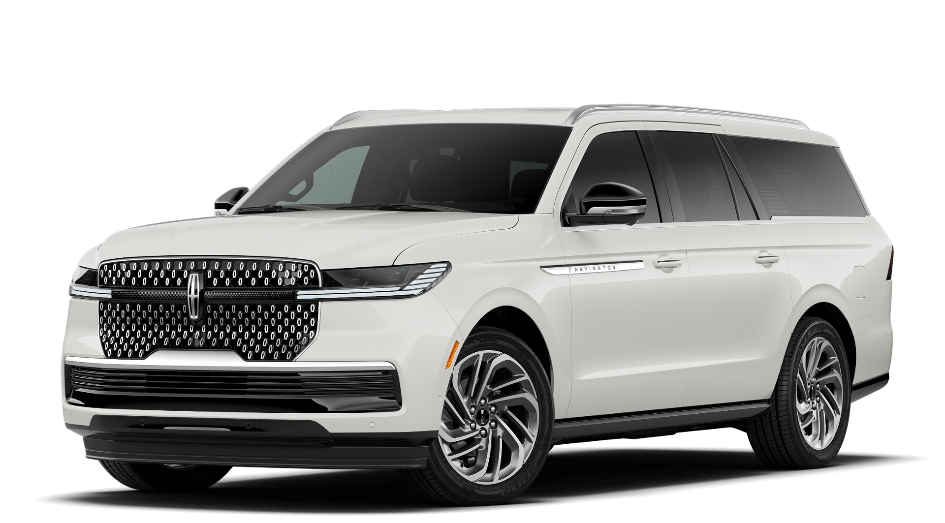 Pristine White Metallic Tri-Coat 2027 Lincoln Navigator SUV / Crossover Four-Wheel Drive Automatic