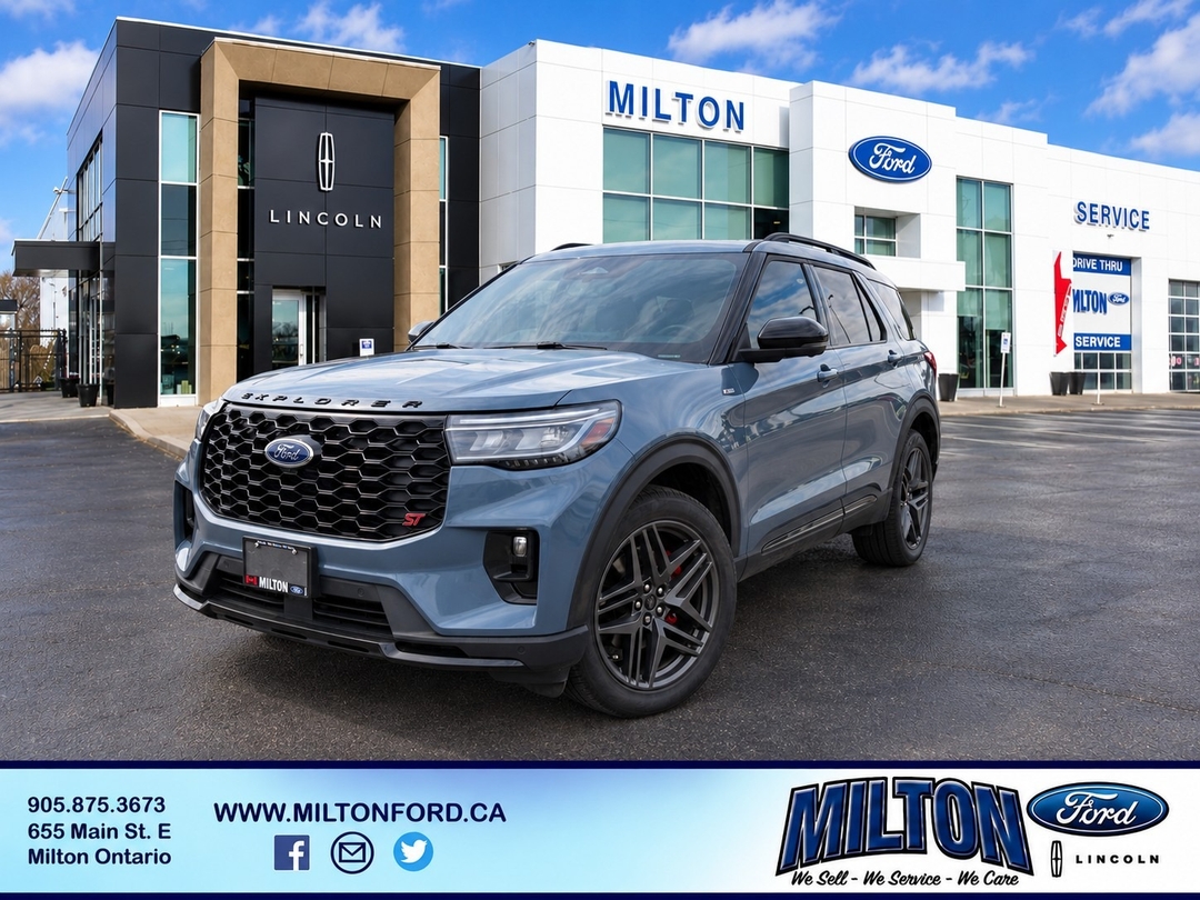 Vapor Blue Metallic 2025 Ford Explorer SUV / Crossover All-Wheel Drive Automatic