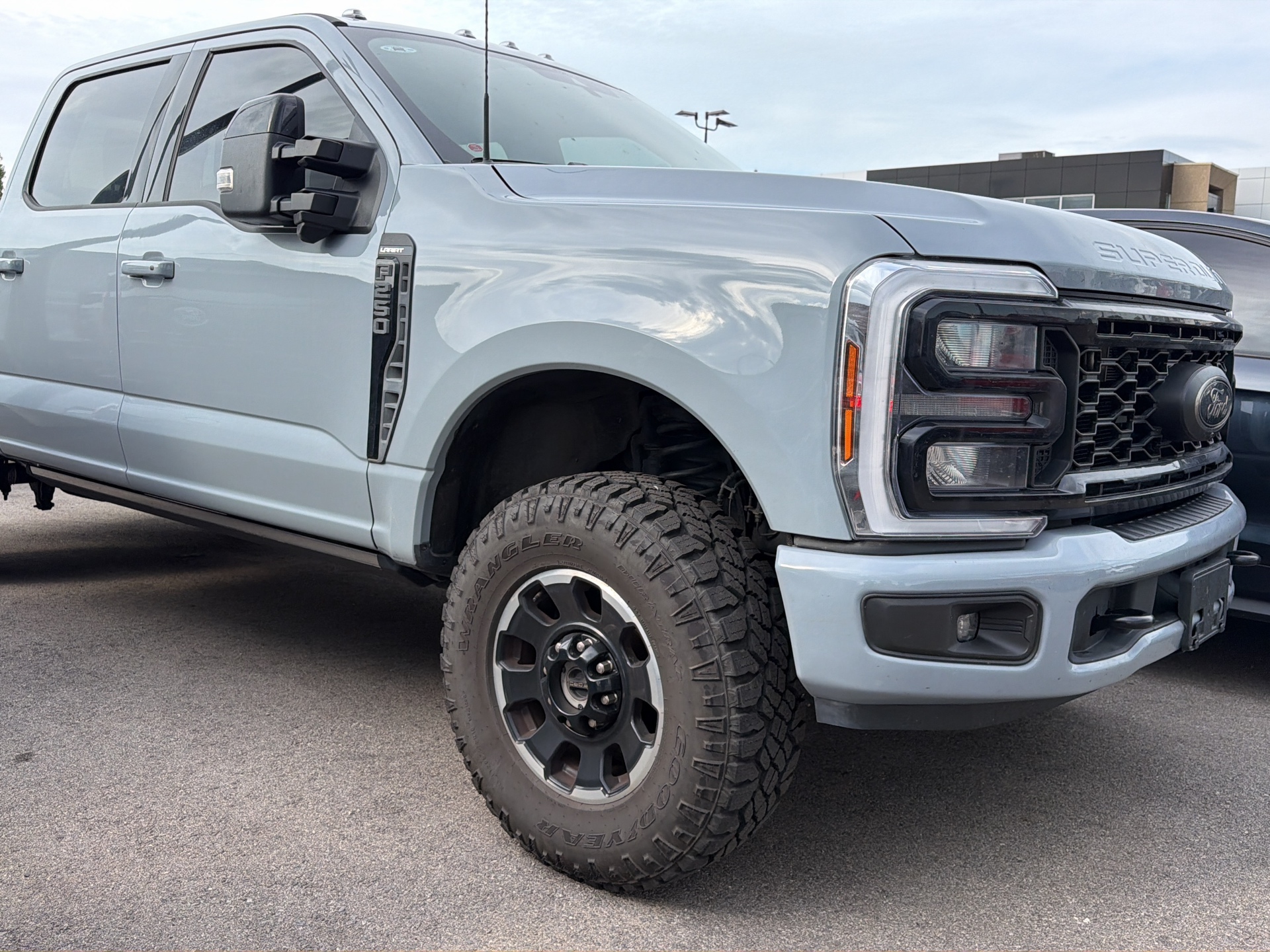 Gray (Glacier Grey Metallic Tri-Coat) 2026 Ford F-250 Super Duty Pickup Truck Four-Wheel Drive Automatic