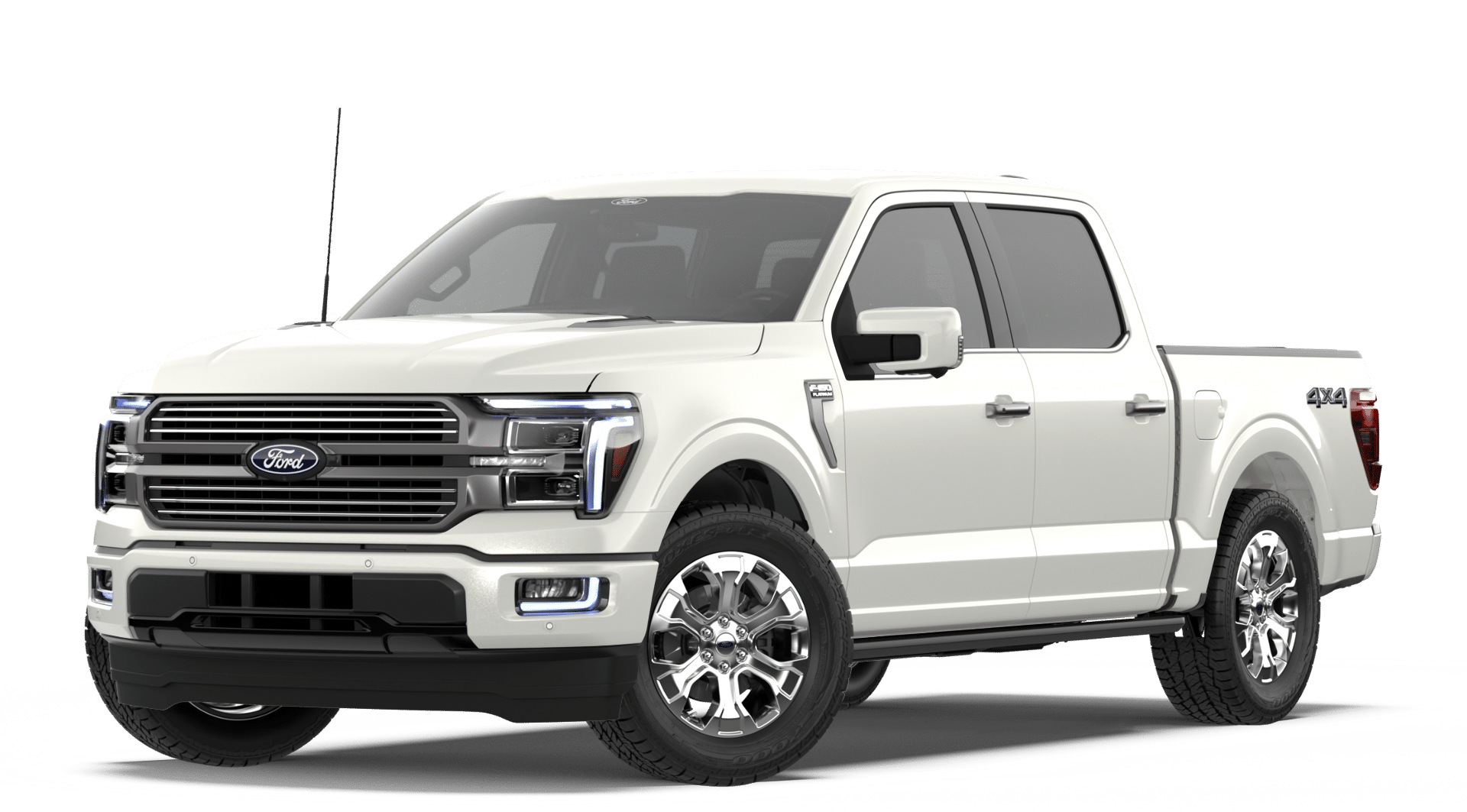 Star White Metallic Tri-Coat 2026 Ford F-150 Pickup Truck Four-Wheel Drive Automatic