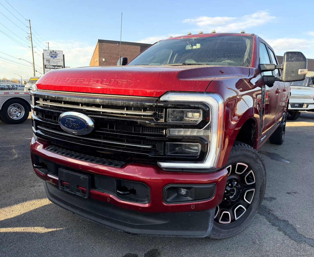 Ruby Red Metallic Tinted Clearcoat 2026 Ford F-250 Super Duty Pickup Truck Four-Wheel Drive Automatic