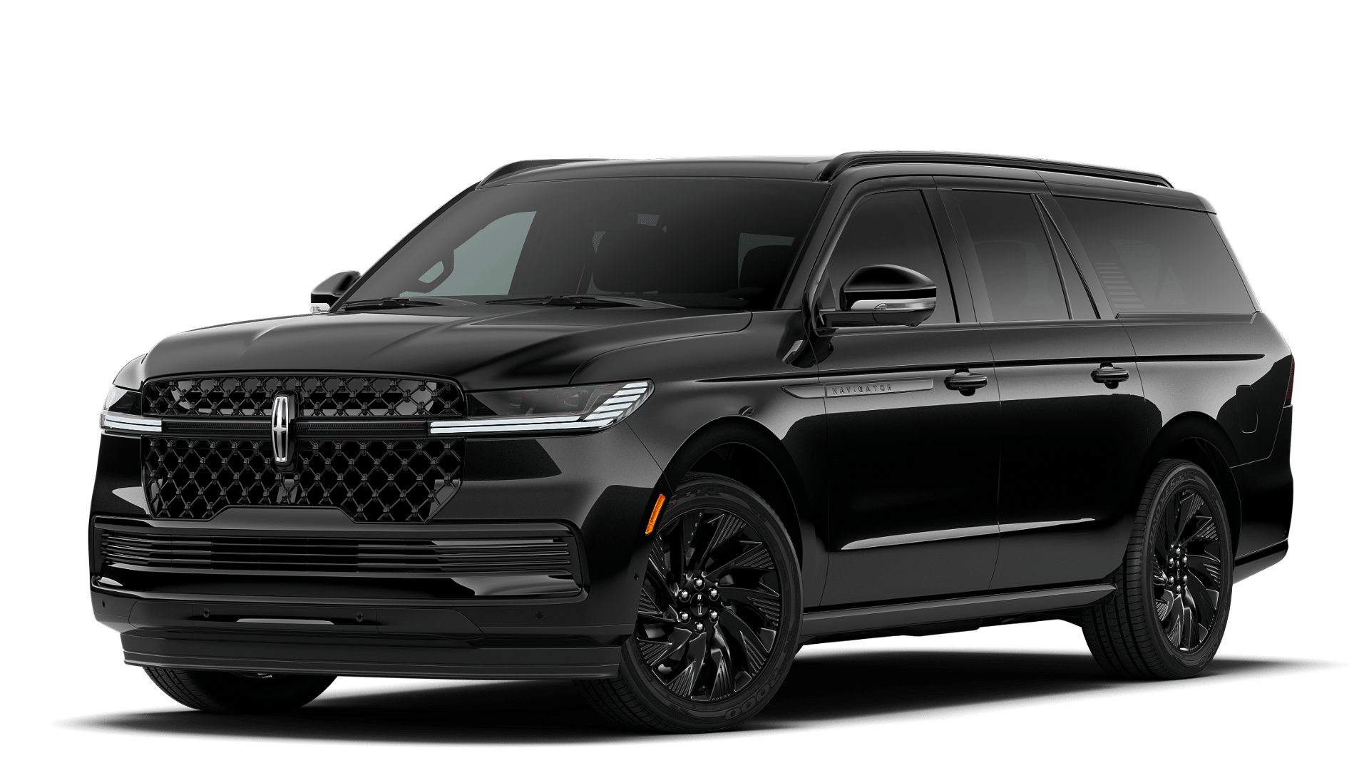 Infinite Black Metallic Clearcoat 2027 Lincoln Navigator SUV / Crossover Four-Wheel Drive Automatic