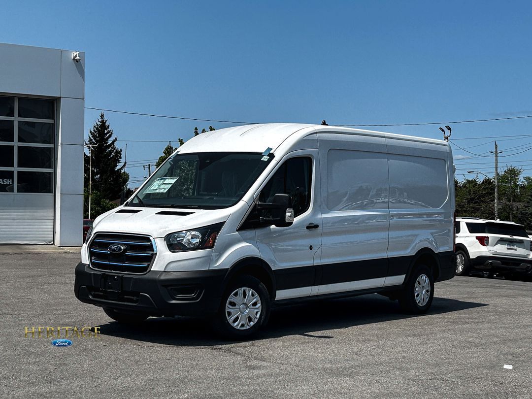 New 2023 Ford E-Transit Cargo Van #MH125 SCARBOROUGH, ON | Heritage Ford