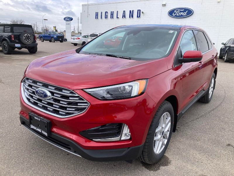 New 2022 Ford Edge SEL JM009 Sault Ste. Marie, ON Highland Ford
