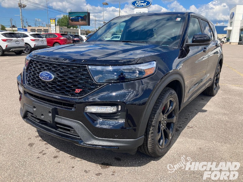 New 2022 Ford Explorer ST #XM041 Sault Ste. Marie, ON | Highland Ford