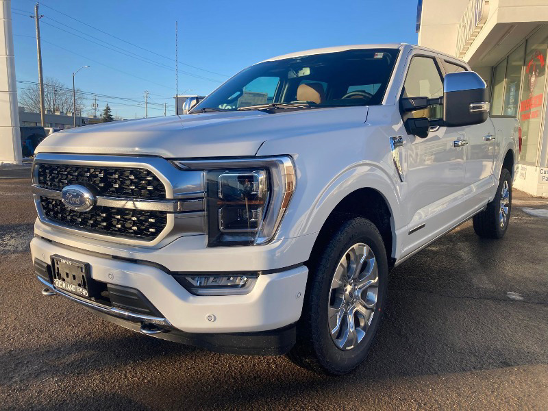 New 2023 Ford F-150 Platinum #TN012 Sault Ste. Marie, ON | Highland Ford