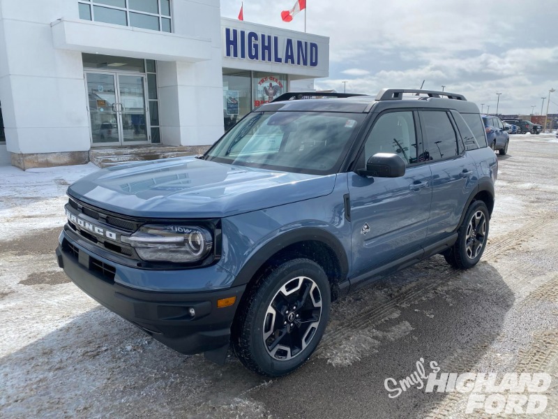 New 2024 Ford Bronco Sport Outer Banks BP022 Sault Ste. Marie, ON