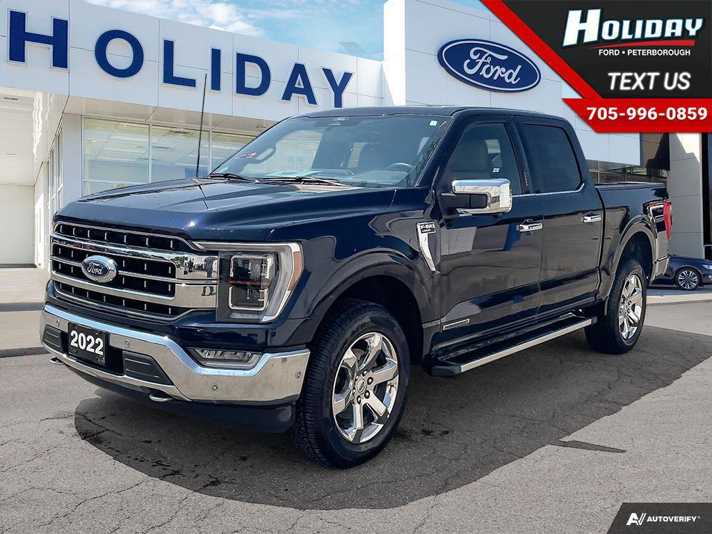 Used 2022 Ford F-150 Lariat #24241A Peterborough, ON | Holiday Ford