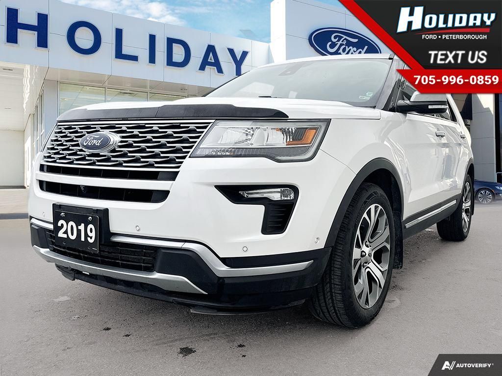 Used 2019 ford explorer platinum 25001a peterborough on holiday ford