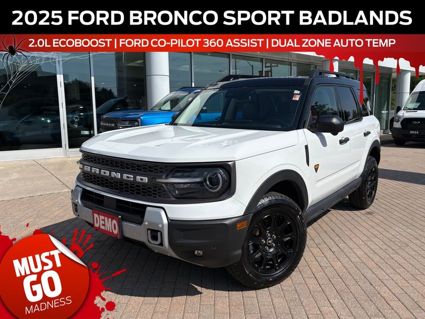 2025 Ford Bronco Sport