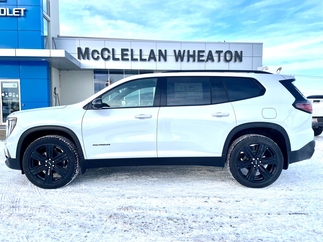 Glacier White Tricoat 2026 GMC Acadia SUV / Crossover Four-Wheel Drive 8-Speed Automatic