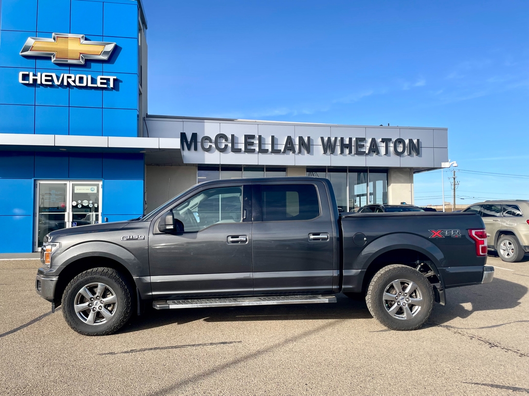Gray 2020 Ford F-150 Pickup Truck Four-Wheel Drive 6-Speed Automatic