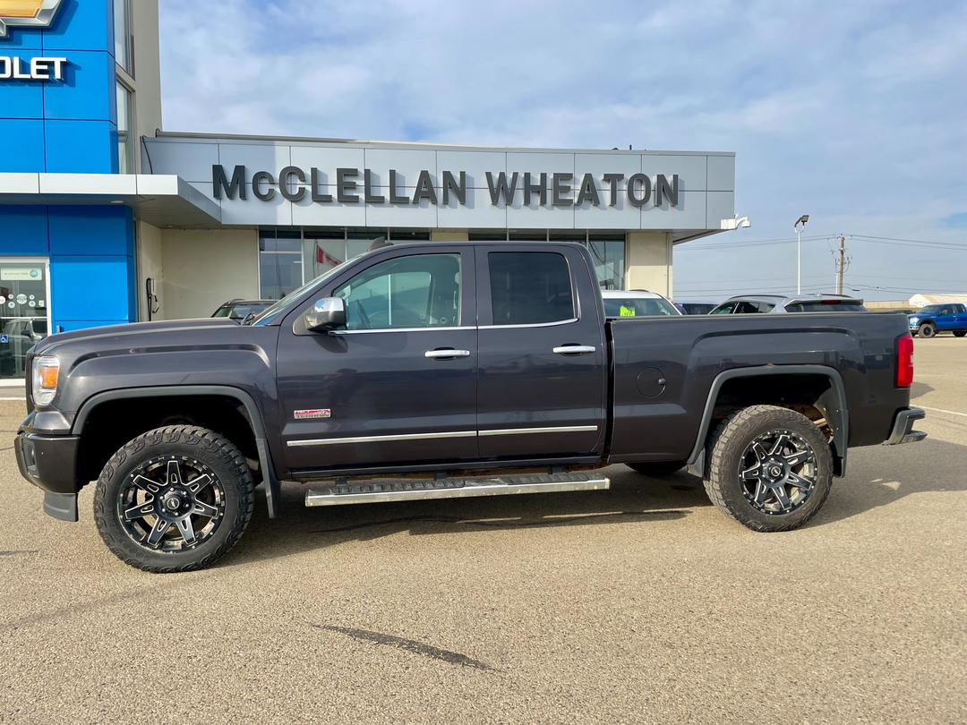 Gray 2015 GMC Sierra 1500 Pickup Truck Four-Wheel Drive 6-Speed Automatic