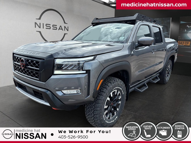 New 2024 Nissan Frontier PRO4X 4FT8464 Medicine Hat, AB Medicine