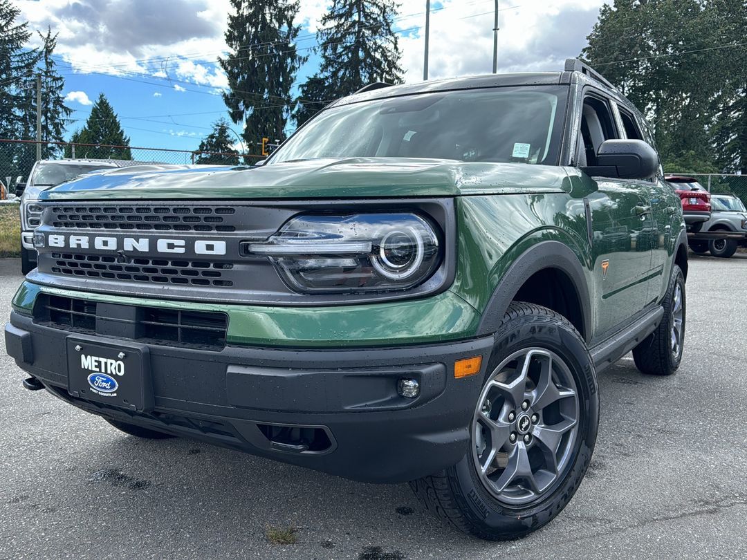 New 2024 Ford Bronco Sport Badlands 24BS7085 Port Coquitlam, BC