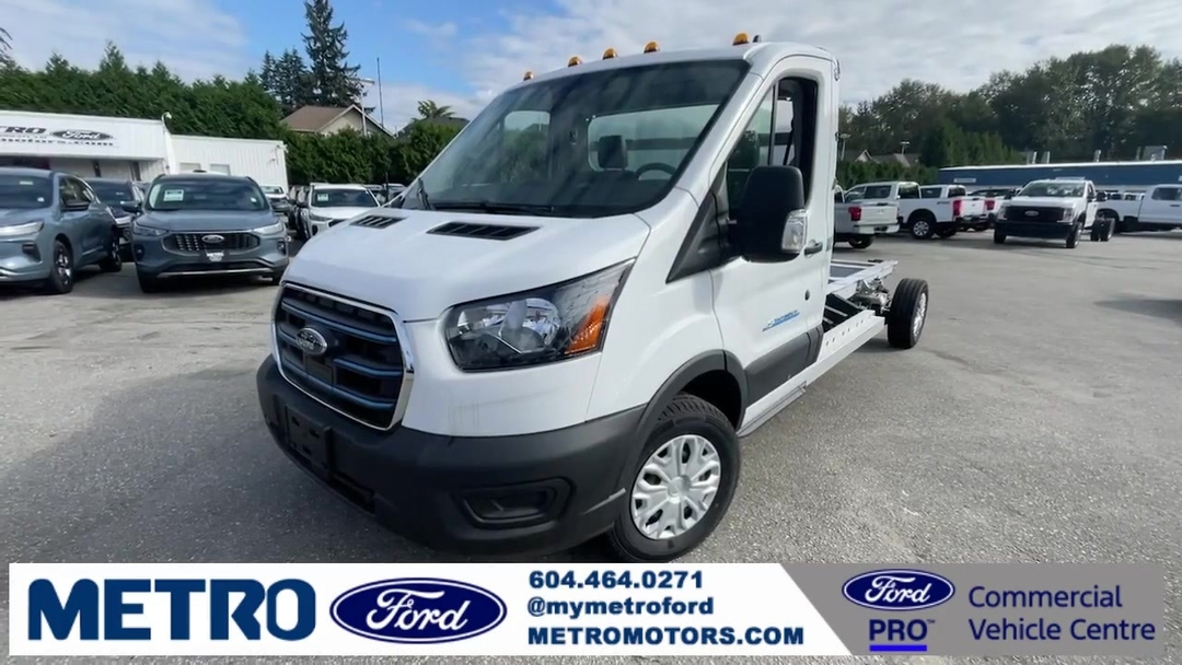 2023 Ford E-transit cutaway