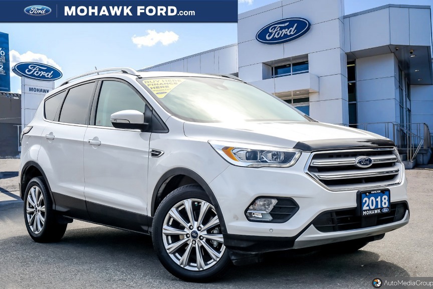 Used 2018 Ford Escape Titanium 0U6005 Hamilton, ON Mohawk Ford