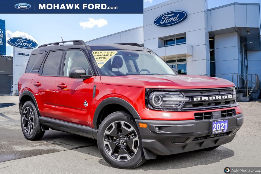 Used 2021 Ford Bronco Sport Outer Banks #22222A Hamilton, ON | Mohawk Ford