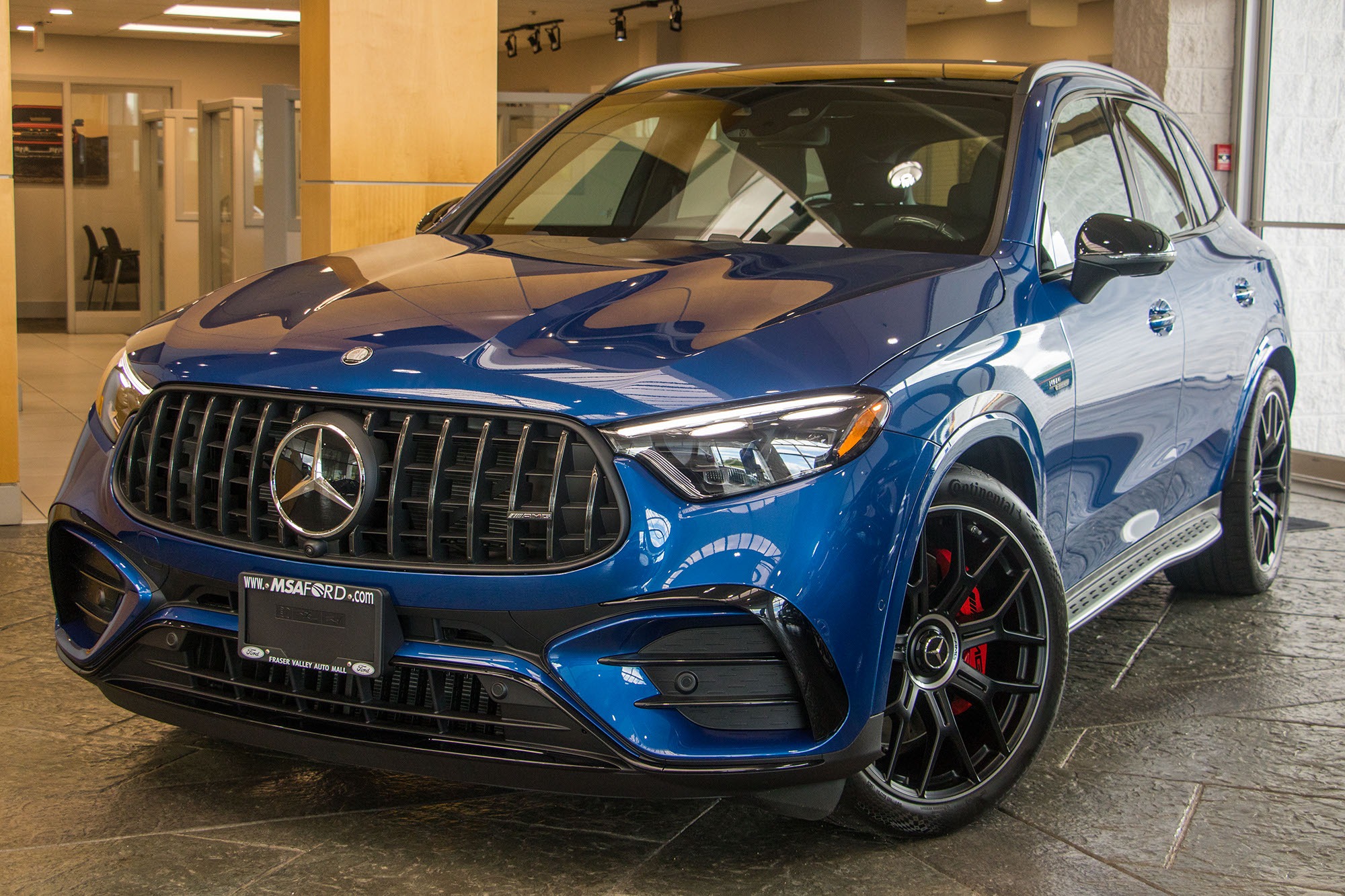Blue 2026 Mercedes-Benz GLC SUV / Crossover All-Wheel Drive 9-Speed Automatic