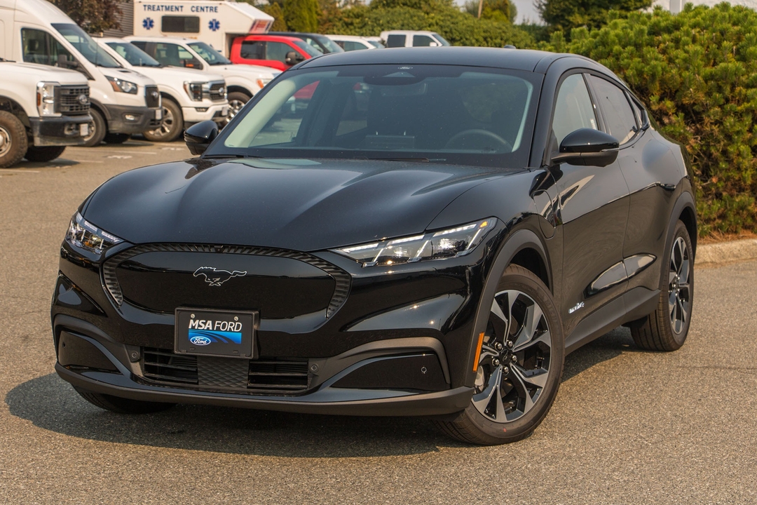 Shadow Black 2026 Ford Mustang Mach-E SUV / Crossover All-Wheel Drive Automatic