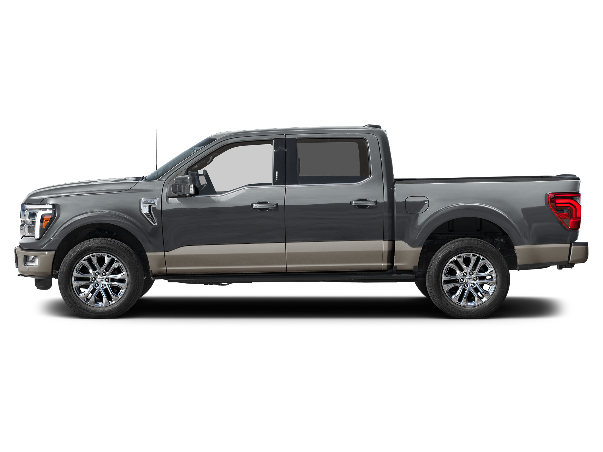 Gray (Carbonized Grey Metallic) 2026 Ford F-150 Pickup Truck Four-Wheel Drive Automatic