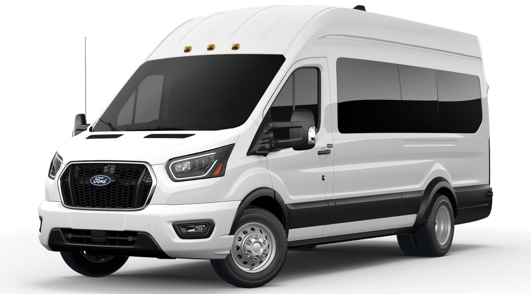 Oxford White 2026 Ford Transit Passenger Van Rear-Wheel Drive Automatic