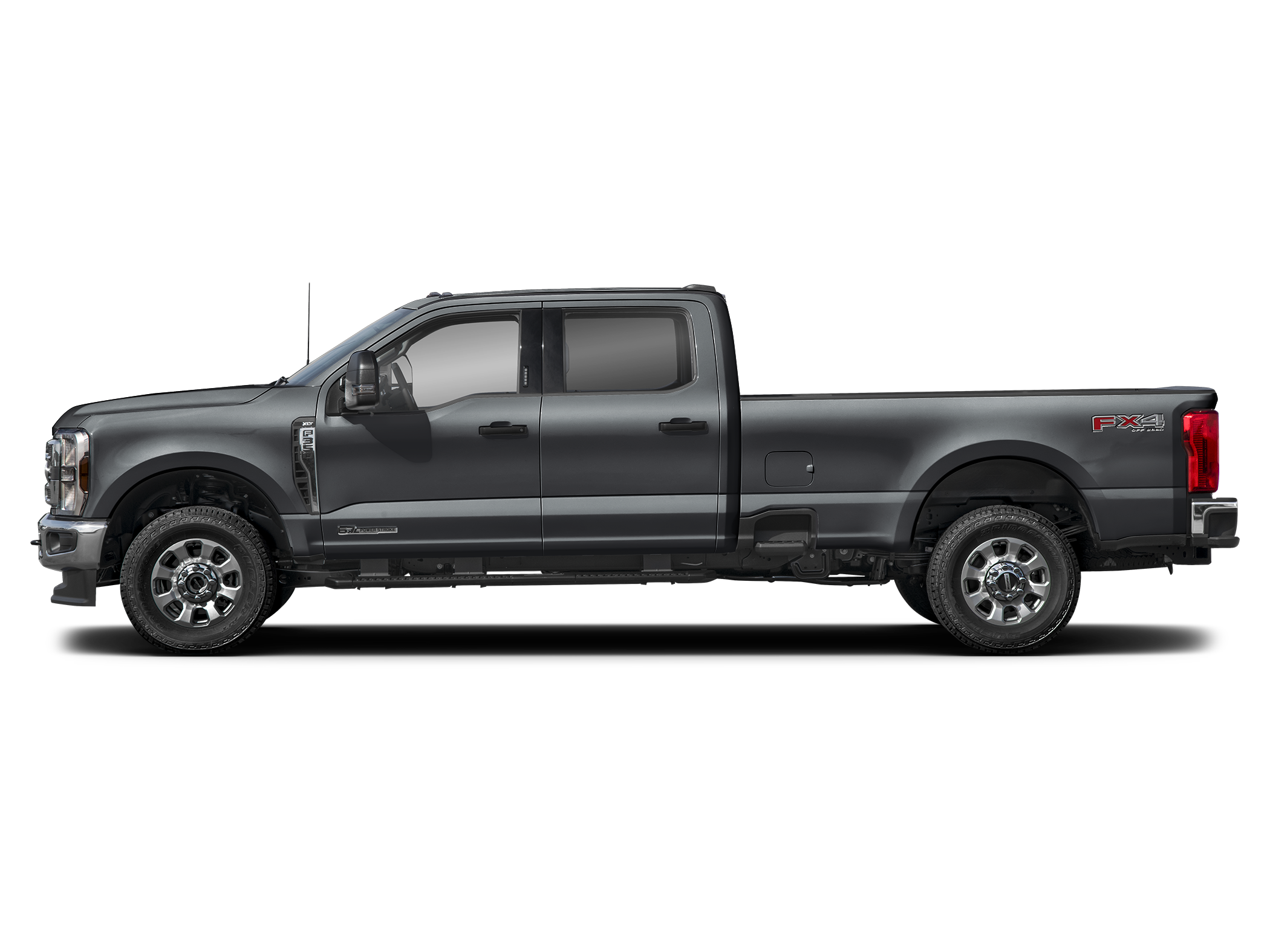 Gray (Carbonized Grey Metallic) 2027 Ford F-350 Super Duty Pickup Truck Four-Wheel Drive Automatic