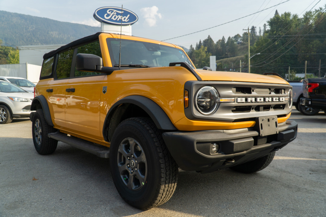 New 2022 Ford Bronco Big Bend 22BR7590 Nelson, BC Nelson Ford