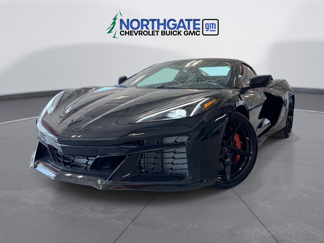 Black 2026 Chevrolet Corvette E-Ray Convertible All-Wheel Drive 8-Speed Dual Clutch
