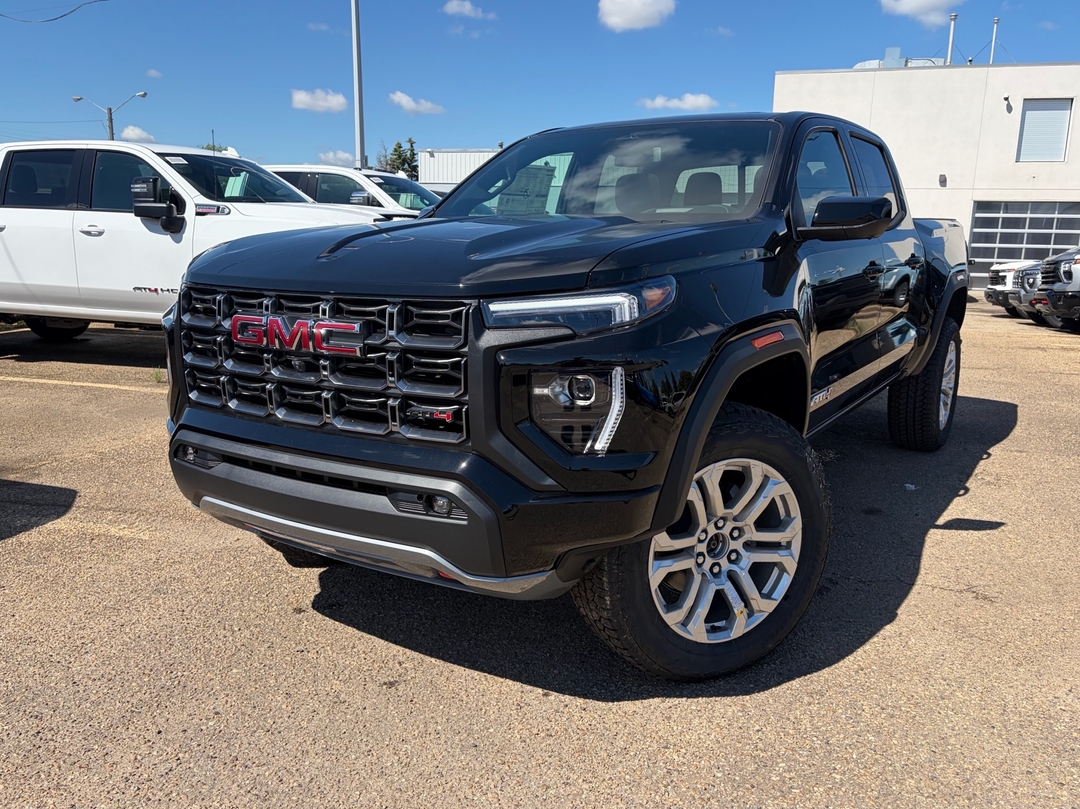 Onyx Black 2026 GMC Canyon Pickup Truck Four-Wheel Drive 8-Speed Automatic