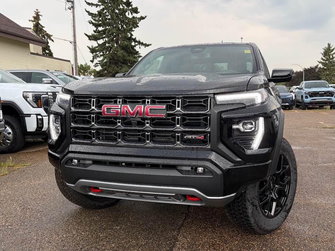 Onyx Black 2026 GMC Canyon Pickup Truck Four-Wheel Drive 8-Speed Automatic