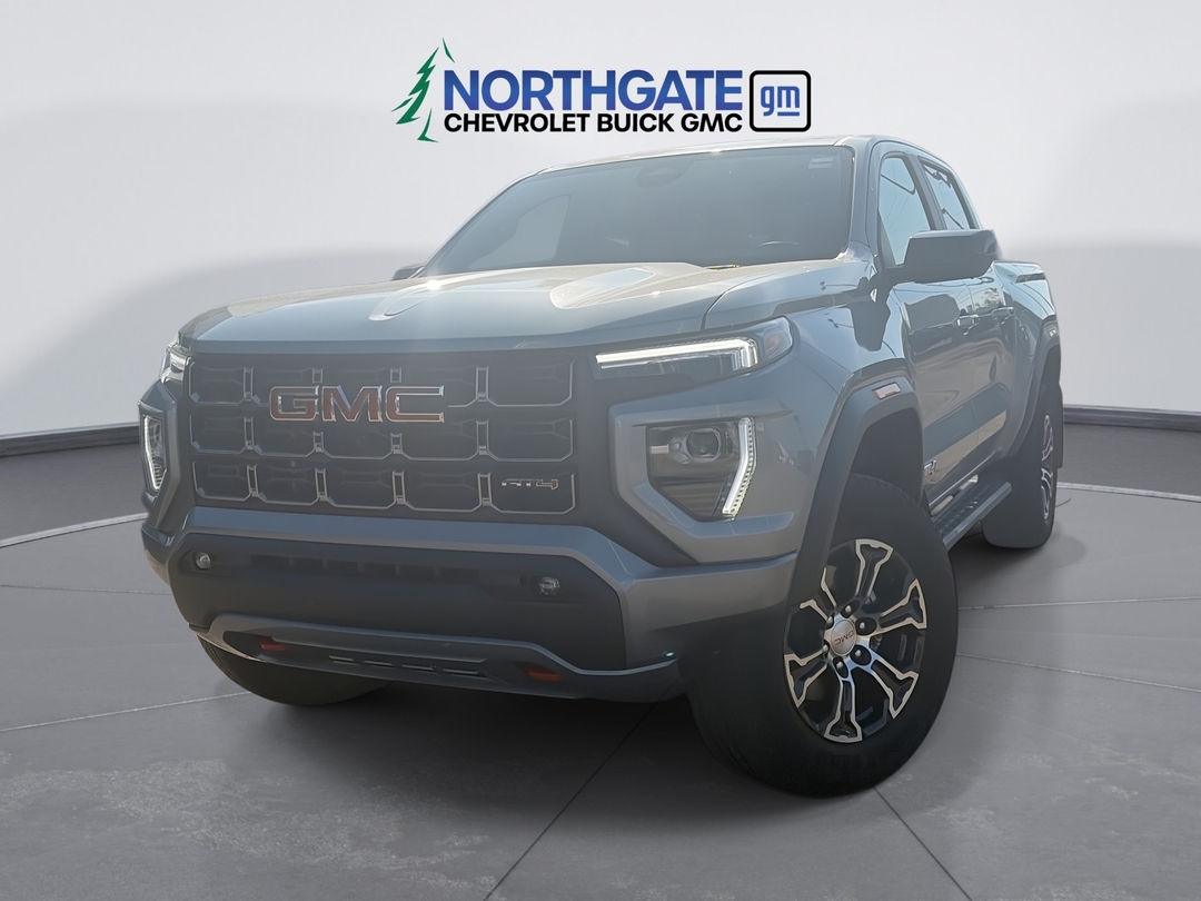 Sterling Metallic 2024 GMC Canyon Pickup Truck Four-Wheel Drive 8-Speed Automatic