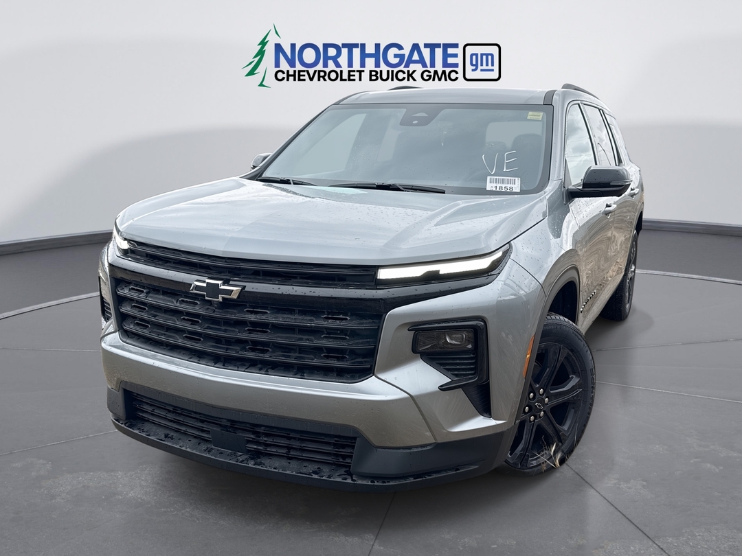 Gray (Sterling Grey Metallic) 2027 Chevrolet Traverse SUV / Crossover Four-Wheel Drive 8-Speed Automatic