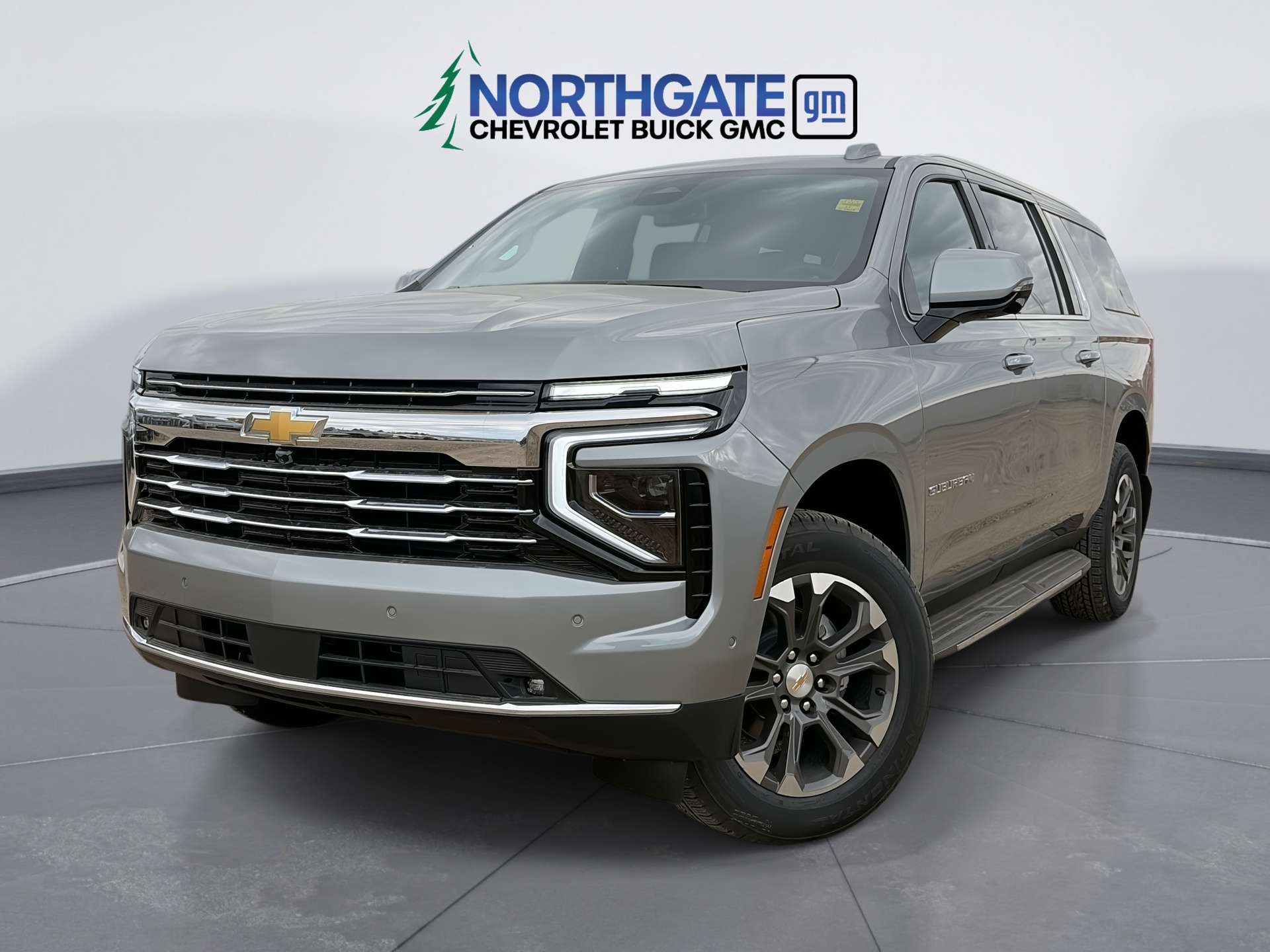 Gray (Sterling Grey Metallic) 2026 Chevrolet Suburban SUV / Crossover Four-Wheel Drive Automatic