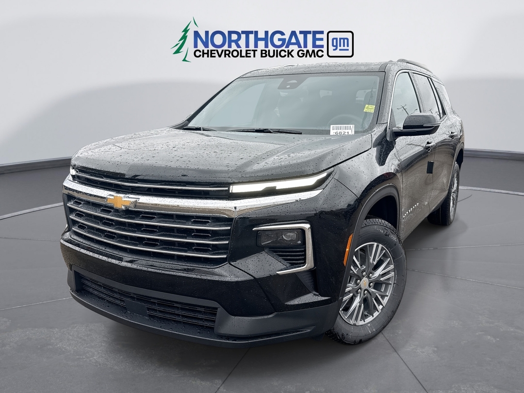 Mosaic Black Metallic 2027 Chevrolet Traverse SUV / Crossover Four-Wheel Drive 8-Speed Automatic