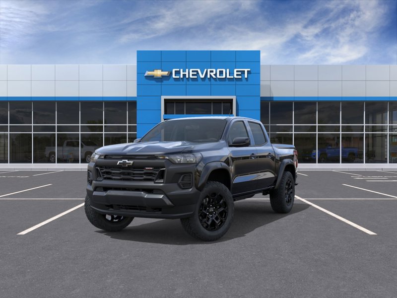 Black 2026 Chevrolet Colorado Pickup Truck Four-Wheel Drive 8-Speed Automatic