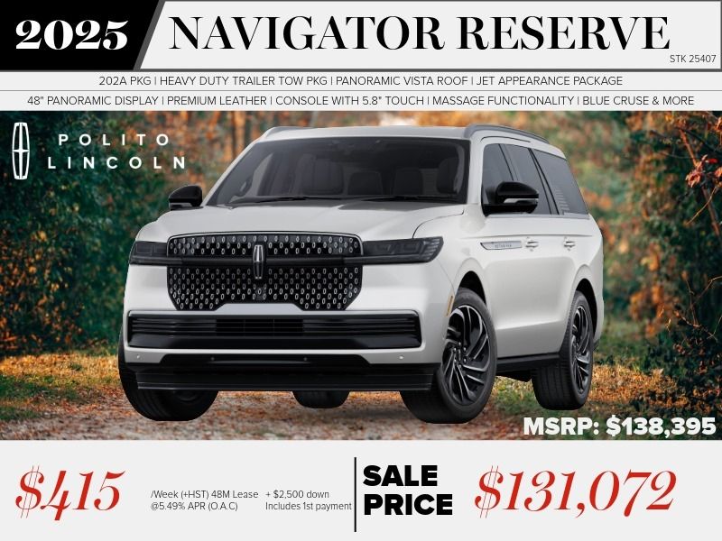 2025 Lincoln Navigator