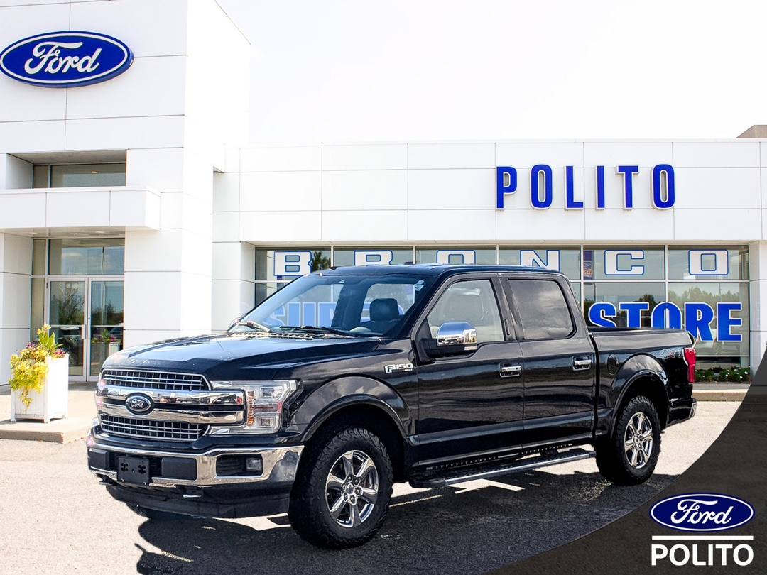 Agate Black Metallic 2019 Ford F-150 Pickup Truck Four-Wheel Drive Automatic