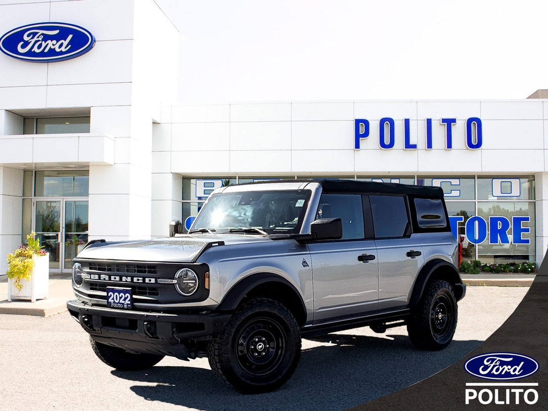 Iconic Silver 2022 Ford Bronco SUV / Crossover Four-Wheel Drive Automatic