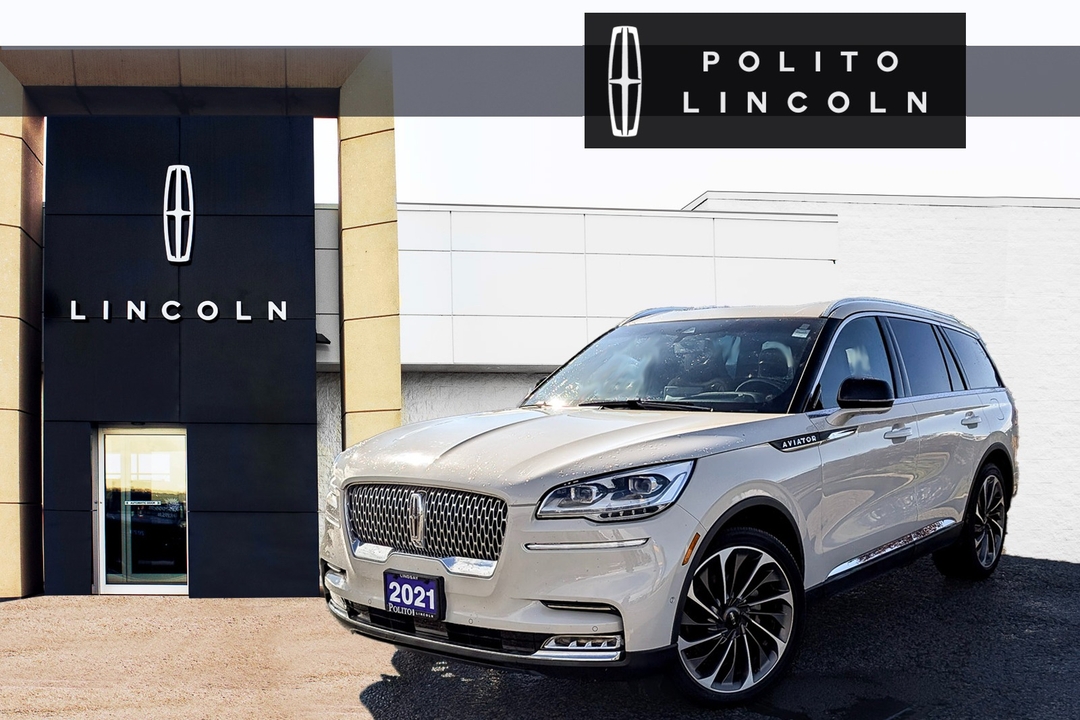 Ceramic Pearl 2021 Lincoln Aviator SUV / Crossover All-Wheel Drive Automatic