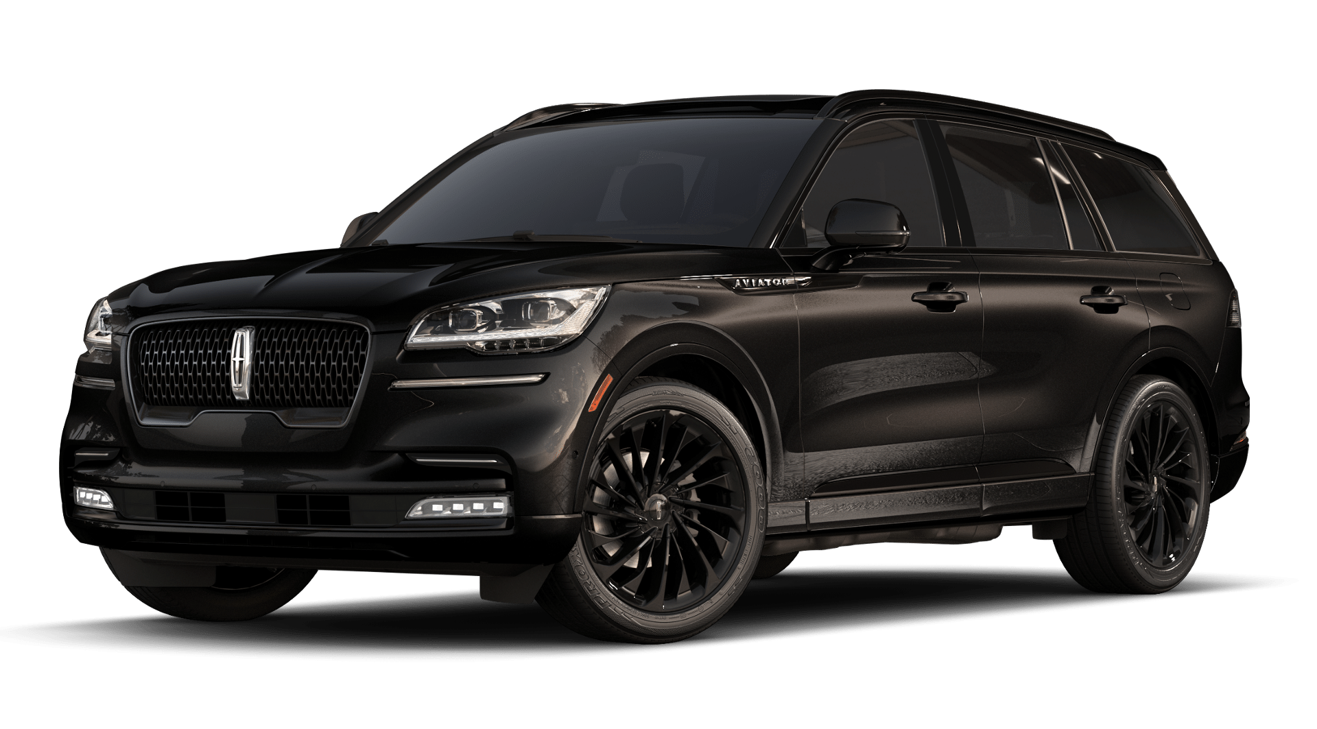 Infinite Black Metallic 2023 Lincoln Aviator SUV / Crossover All-Wheel Drive Automatic