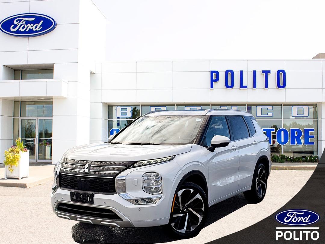 White 2023 Mitsubishi Outlander SUV / Crossover  Continuously Variable Transmission