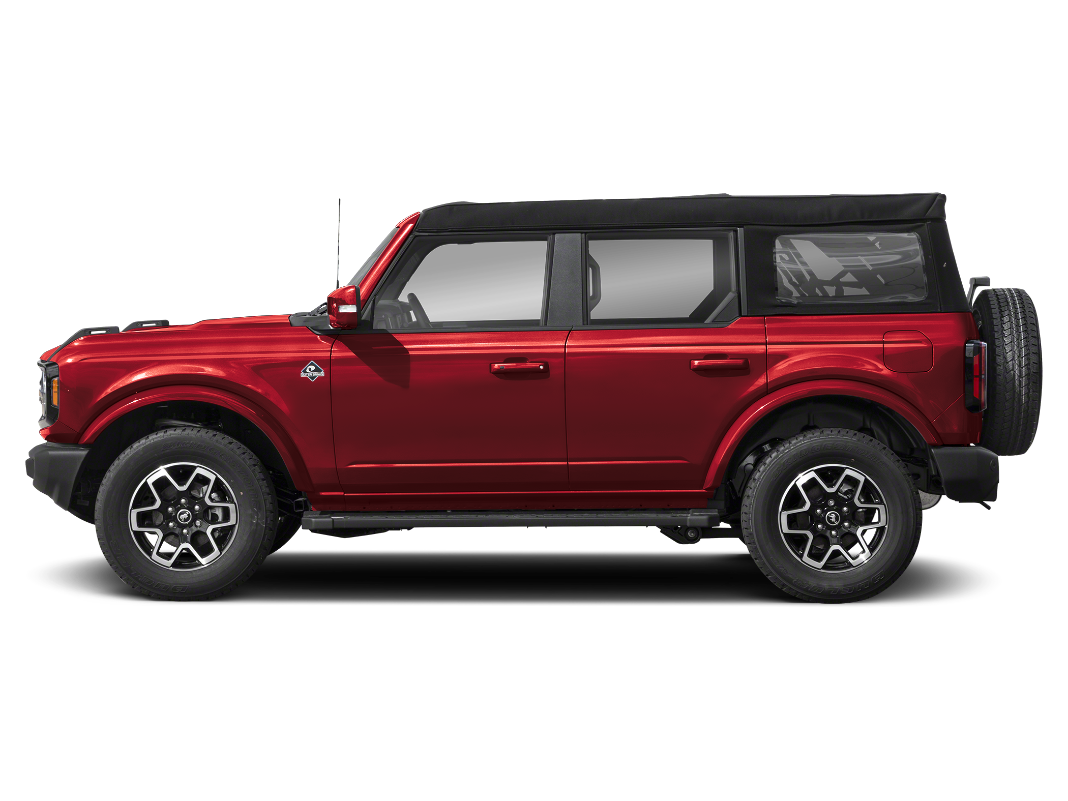 Ruby Red Metallic Tinted Clearcoat 2026 Ford Bronco SUV / Crossover Four-Wheel Drive Automatic